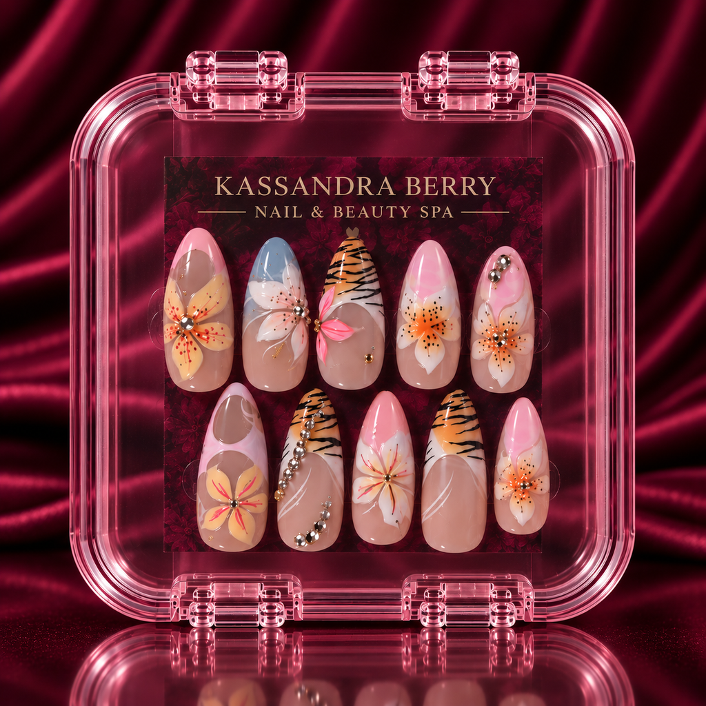 Wild Bloom Press-On Nail Set