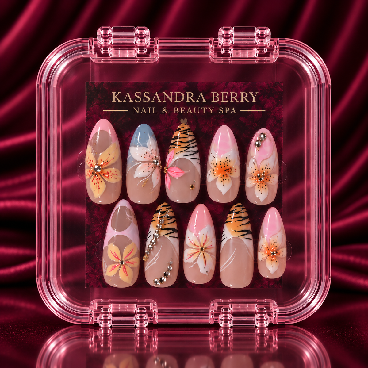 Wild Bloom Press-On Nail Set