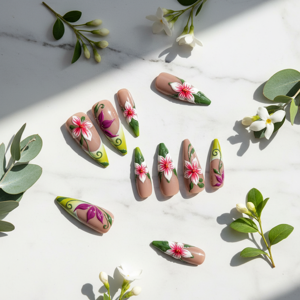 Marble Flat Lay
