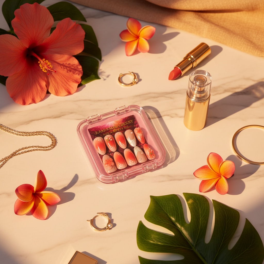 Vanity flat lay