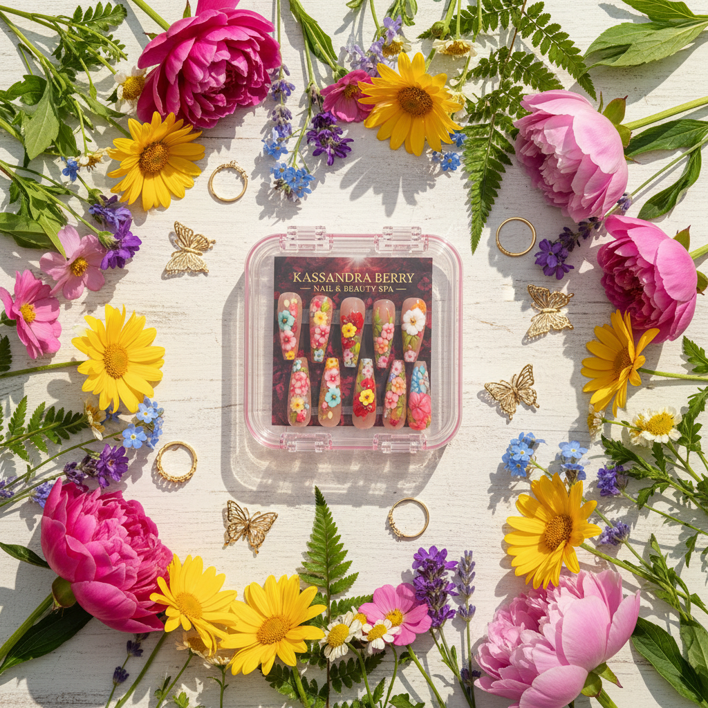 Vanity flat lay